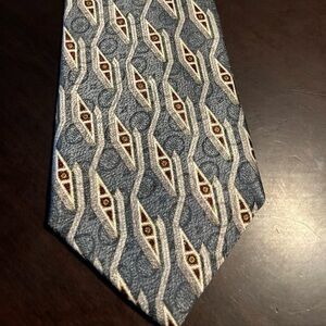 Stafford 100% imported silk green classic neck tie